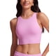 thumbnail image 1 of Top de Bikini CRZ YOGA con Espalda Racer, Acolchado y Cuello Alto Rosa XL, 1 of 4