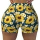 thumbnail image 2 of Fotbe Sunflowers Shorts Sin Costuras – Shorts Deportivos de Cintura Alta para Mujer, Elásticos para Gimnasio, Yoga, Running o Ciclismo-Small, 2 of 8