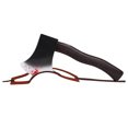 thumbnail image 2 of Dog Halloween Costume Hat With Axe Prop For Small Medium Pets Adjustable Rope Design Cloth And Plastic Material brown, 2 of 5