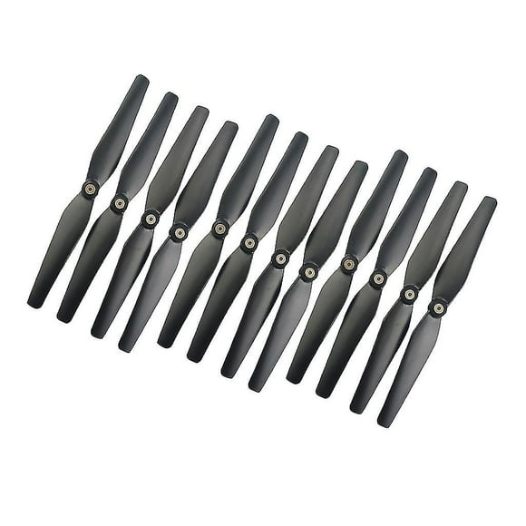 12 Pieces Quadcopter Proprllers Blade Set For Sjrc S70w Hs100 Drone Black