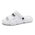 thumbnail image 1 of Men's Beach Slippers with Soft Low Arch Support Comfortable Thick Sole Anti Slip Easy To Clean, 1 of 5