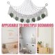thumbnail image 2 of Stuffed Toys Hammocks Kids Toys Storage Organizer Space Saving Cotton Rope Net for Decorate Childre, 2 of 5