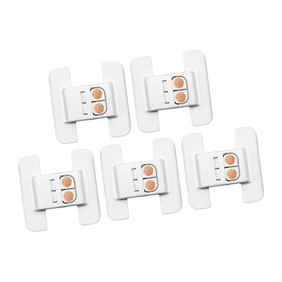 5PCS Automatic Close Refrigerator Door Closer Easy Installation Plastic Texture