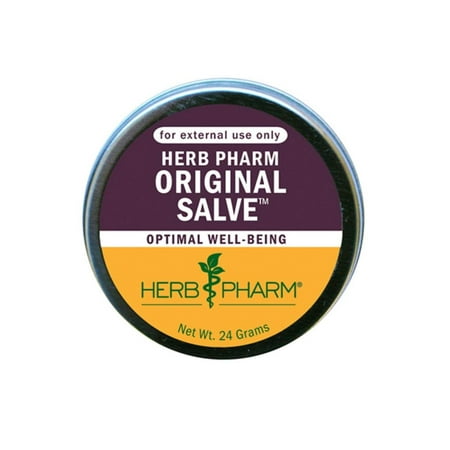 Original Salve withWalmartfrey and St. John's Wort - 24 Grams, Multi-purpose herbal salve for minor cuts, abrasions and burns. By Herb