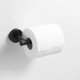 thumbnail image 5 of Wosthever Soporte de papel Portarrollos de papel higiénico Estante Hogar Baño Colgante Brillante Accesorios de baño Negro, 5 of 6