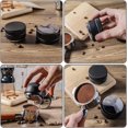 thumbnail image 5 of Dispensador de café de 51 mm, accesorios de barista de 58 mm, manipulador de café, dispensador de café en polvo, acero inoxidable 304, paño prensado, polvo, surtido, simple y portátil, 5 of 5