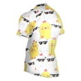 thumbnail image 3 of joogoo Cute Chicken with Sunglasses Pattern Men's Cycling Jerseys Mountain Bike Short Sleeve Tops L, 3 of 7