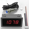 thumbnail image 2 of Lefu RPM Speed Meter LED Tachometer AC220V Detectors Digital Hall Proximity, 2 of 5