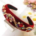 thumbnail image 6 of Gorgeous Baroque Sparkly Padded Rhinestone Headbands For Women & Girls. Full Crystal Headbands/Hair Accessories, 6 of 74