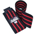 thumbnail image 3 of Schiek Sports Model 1152 Heavy-Duty Cotton Elastic Elbow Wraps - Black/Red, 3 of 3
