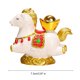 thumbnail image 5 of Figura de caballo de dibujos animados de estilo chino, estatua del año del caballo que trae riqueza, fortuna, caballo de la suerte, adorno decorativo de Feng Shui., 5 of 7