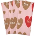 thumbnail image 2 of GZHJMY Valentine's Day Love Heart Kitchen Dish Towel 4 Pack, Soft Absorbent Reusable Hand Towel Washable Tea Towels for Home Kitchen Bar Table Decor, 28 x 18 Inch Washcloths Decorative Towels, 2 of 7