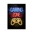 thumbnail image 3 of Imágenes de eslóganes de juegos con efecto neón motivacional, impresiones planas en lienzo, carteles y pinturas para la pared para la decoración de la sala de juegos, regalo para jugadores, 3 of 5