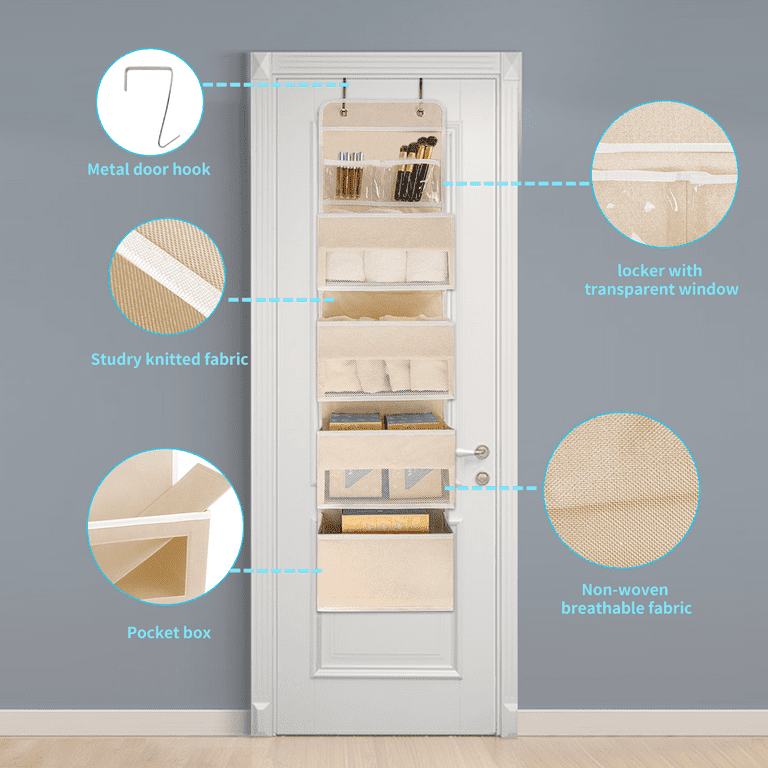 Cabidor creates storage space behind door