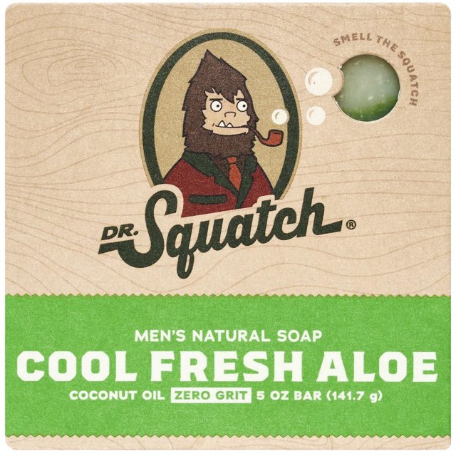 Dr. Squatch All Natural Bar Soap - Cool Fresh Aloe