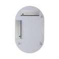 thumbnail image 5 of Croydex Harrop Rounded Rectangular Frameless Bathroom Mirror (15.7x23.6in), 5 of 7