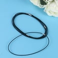 thumbnail image 4 of 6 Pcs Standard Connecting Ropes Elastic Rubber Bands Spare Ropes Metal Buckle Elastic Cords for Traveler‘s Notebook DIY Hand Account Notebook Accessories (Black), 4 of 7