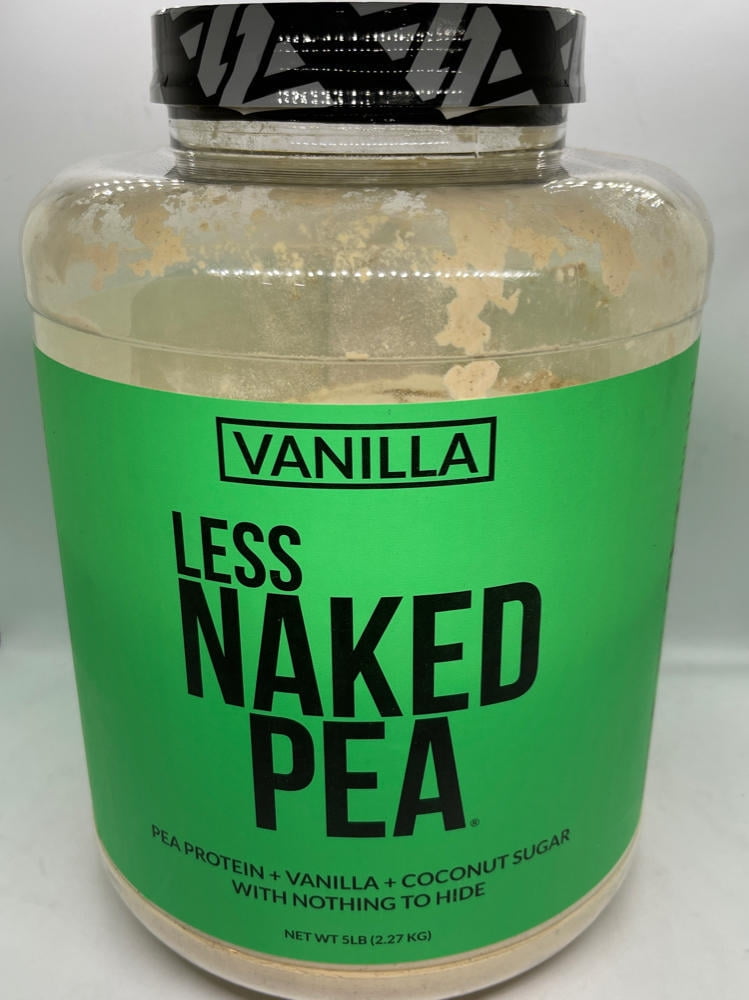 Naked Pea Vanilla Vegan Pea Protein Powder 5lb