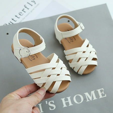 

Girls Sandals Kids Water Sandals Fashionable Boy Sandals Sandals for Baby Boy Boys Sandals Soft Girls Sandals Children s soft sole sandals White 26
