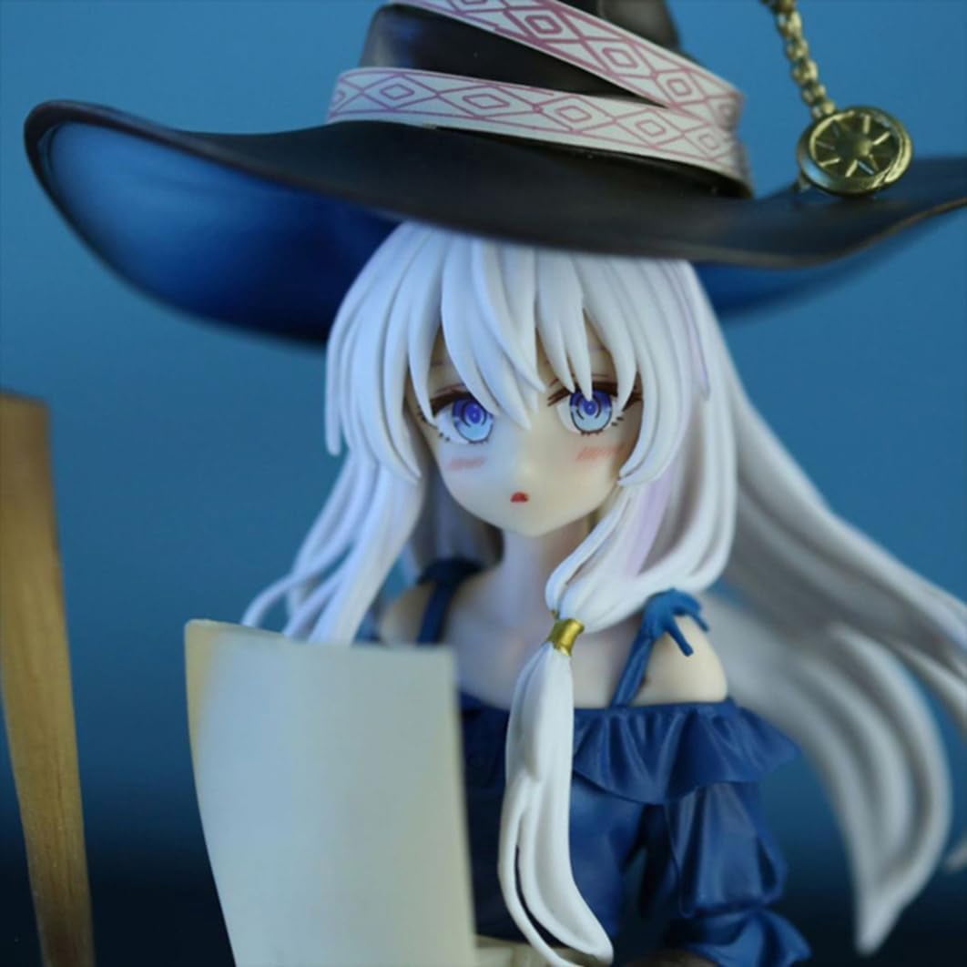 New Elaina (travel Ver) Character Anime Model Statue Action Figures Desktop Ornament Popular Decorations Fan Souvenirs Creative Gift Collectable