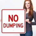 thumbnail image 2 of No Dumping Sign,, 2 of 8