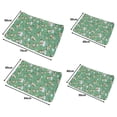 thumbnail image 2 of CSChome Pet Diaper Pad Pet Pad Dog Diaper Mat Soft Breathable Cartoon Print Washable Training Urine Mat, 2 of 6