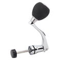 thumbnail image 3 of Fishing Reel Handle ,Fishing Reel Grips,Reel Replacement Power Handle Metal Rocker Arm Grip for Spinning Fishing Reel[L-Silver], 3 of 7