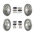 thumbnail image 1 of Transit Auto Front Rear Coated Disc Brake Rotors and Ceramic Pads Kit for Car 2008-2015 Scion xB KGT-101039, 1 of 11