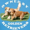 thumbnail image 3 of CafePress - Owned By Golden Retrievers Wmn's T Shirt - Women's Traditional Fit Dark T-Shirt, 3 of 4