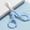 Blue#1988, variant on Mini Portable Folding Travel Scissors, Stainless Steel Small Multifunction Scissors with Protective Cover for Office, Craft, Paper, Cloth, Tape and Travel Use