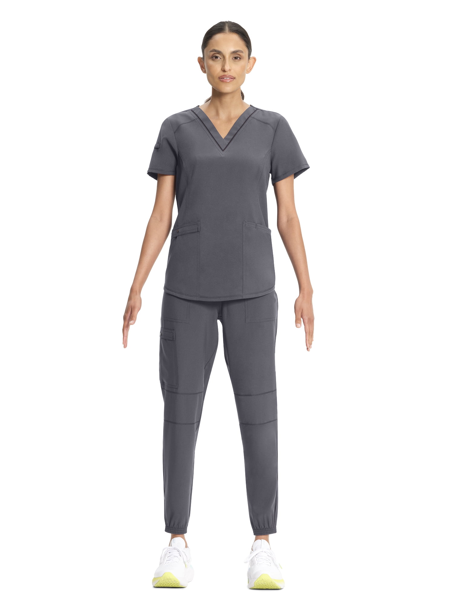Scrubstar Women's Ethical Fabric Stretch V-Neck Top, Sizes XS-3XL