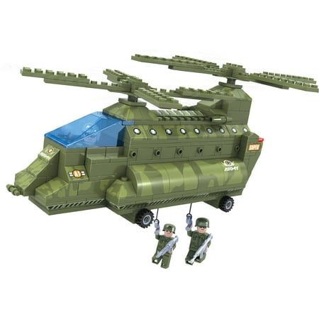 Army Double Rotor Helicopter