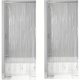 thumbnail image 1 of QUTETN PEVA Shower Curtain Liner for Bathroom Showers and Bathtubs- Waterproof, Odorless- 4 Gauge, 72" x 78" - Clear ( 2 Pack), 1 of 4