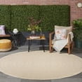 thumbnail image 4 of Nourison Tulum 8' x Round Cream Outdoor Rug, 4 of 10