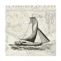 Victoria Barnes 'Anchors Away IV' Canvas Art