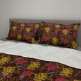 thumbnail image 2 of Garden Art Comforter & Sham Bedding Set, Botany Inspired Illustration with Flourishing Nature Butterflies and Ladybugs, 3 pcs Duvet Set Microfiber Filling Quilt, 5 Sizes, Multicolor, by Ambesonne, 2 of 4