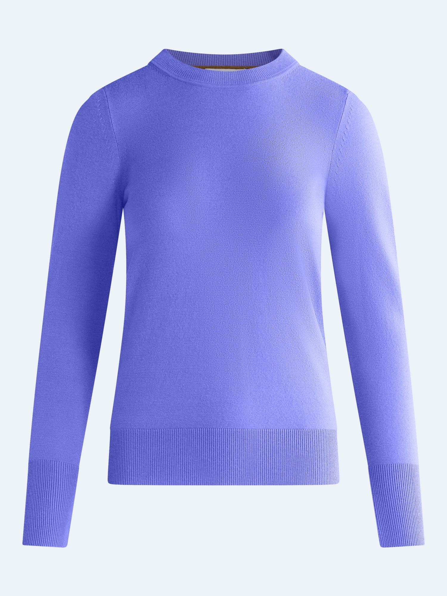 Free Assembly Women's and Women's Plus Cozy Yarn Crewneck Sweater, Midweight, Sizes XS-4X