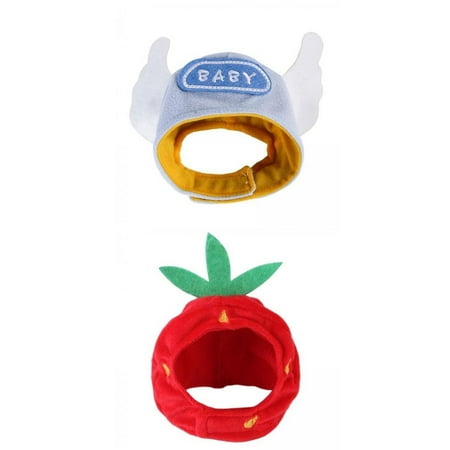 2pcs Hat Winter Funny Headwear Dress Up