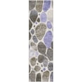 thumbnail image 2 of Addison Rugs Mayfield Premium Machine Washable Transitional Geometric Chocolate Runner Rug, 2'3" x 7'6", 2 of 6