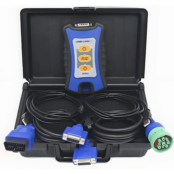 Nexiq USB Link 3 Nexiq3 Bt Diesel Heavy Duty Truck Diagnostic Tool Engine Analyzer Detector Obd2 24v Truck Scanner