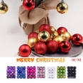 thumbnail image 2 of 24Pcs Christmas Balls Xmas Tree Ornament Baubles Party Xmas Tree Decorations Hanging Ornament Decor, 2 of 3