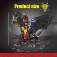 thumbnail image 7 of Dragon Series Dark Three Headed Dragon King Building Blocks Set （1400PCS）-Building Set Model Toys Gifts for Kid and Adult，Interesting Gifts for Dragon Enthusiasts, 7 of 7