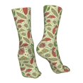 thumbnail image 7 of Salouo Finger Lime Fruits Pattern Fun Novelty Crew Socks,Casual Athletic Socks Neutral Socks, 7 of 7