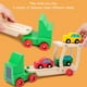 thumbnail image 5 of Coche de juguete de madera, juguete educativo infantil, remolque de madera, avión de juguete, carrito infantil, 5 of 7