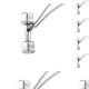 thumbnail image 1 of Collar forma de mancuerna Aleación Sonducket Plata 10Conjunto, 1 of 6
