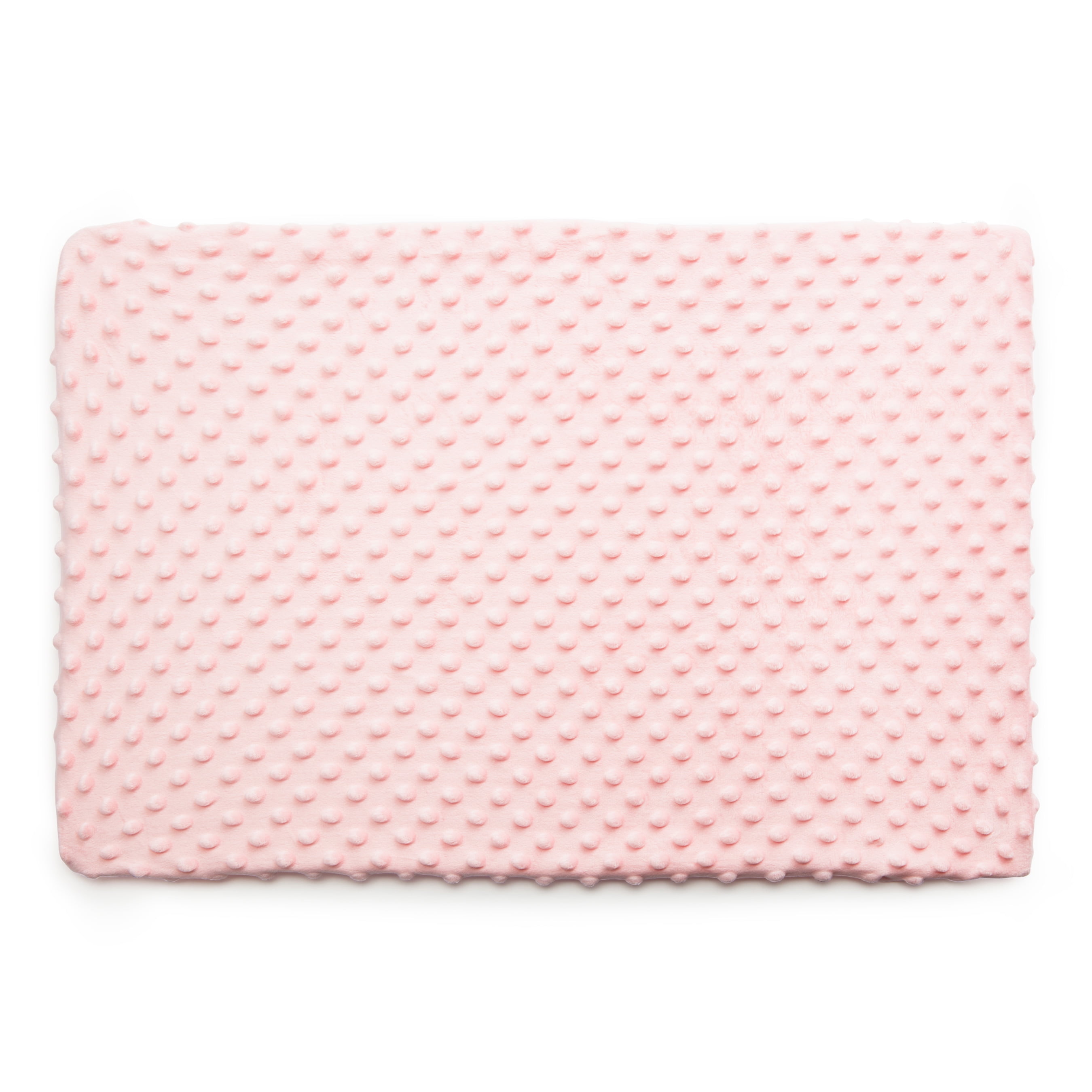 Munchkin Soft Textured Changing Pad Covers for Baby Changing Stations, Pink/White, 2 Pack