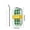 Green, variant on Self Freezing Ice Maker Mug, Portable Travel Cup With Straw, Food Grade Silicone Ice Mold, Multi Purpose Drink Container for Home Outdoor Daily Cold Drink Making