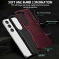 thumbnail image 6 of for Galaxy S22 Case, [Compatible with MagSafe] Anti Fingerprint, Anti Scratch, Non Slip, Sleek, Shockproof, Military Grade Protection Case For Samsung Galaxy S22, winered, 6 of 10