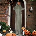 thumbnail image 4 of Decoración colgante de calabaza de Halloween, colgante animatrónico de Halloween, accesorio aterrador de terror, 4 of 7