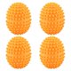 thumbnail image 1 of Bolas de secado, 4 piezas/juego, bolas de secado reutilizables de color naranja, bolas de secado ovaladas, muy recomendadas, 1 of 12